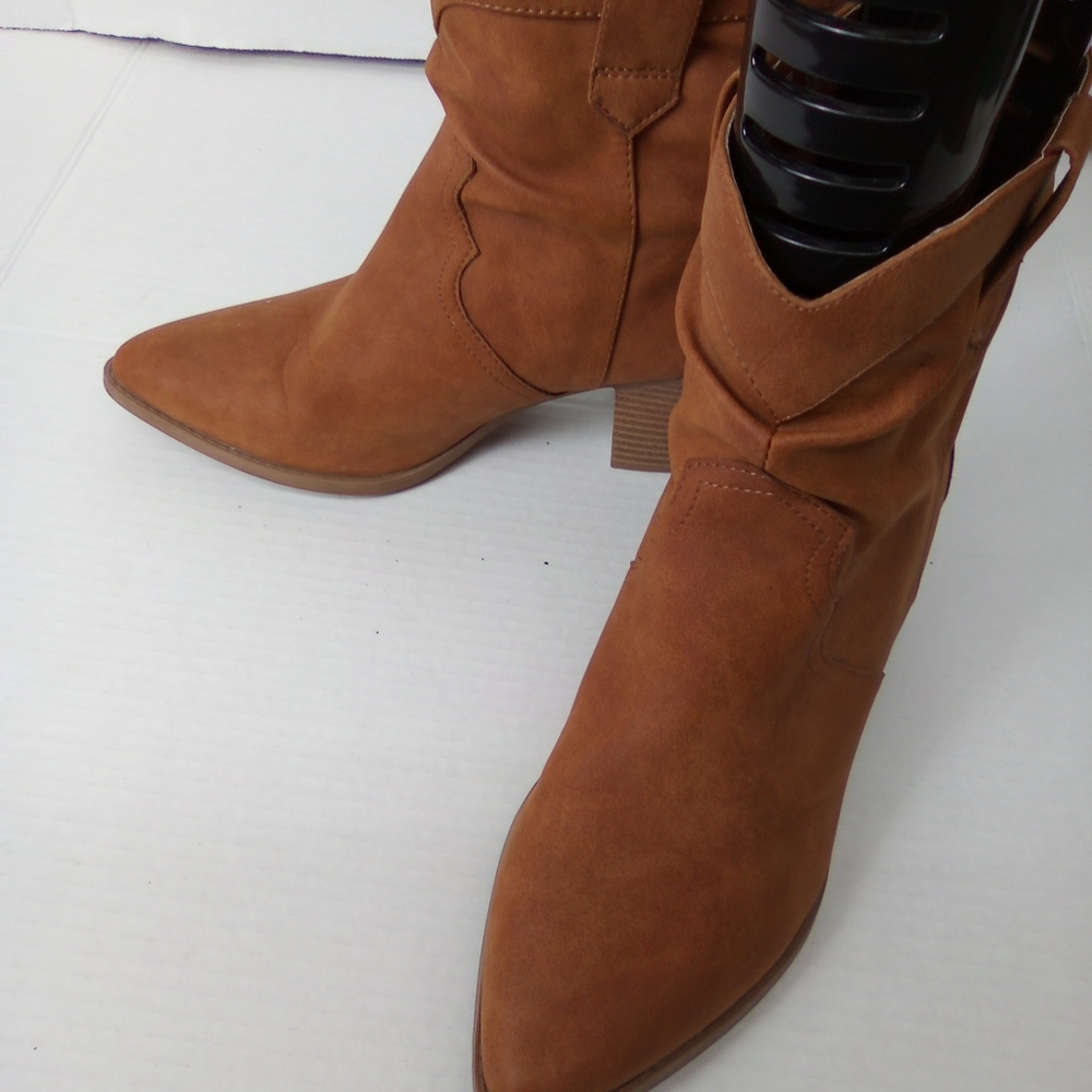 TIME TRUE Brown Women's Ankle Boots SIZE 9 - Picture 6 of 6